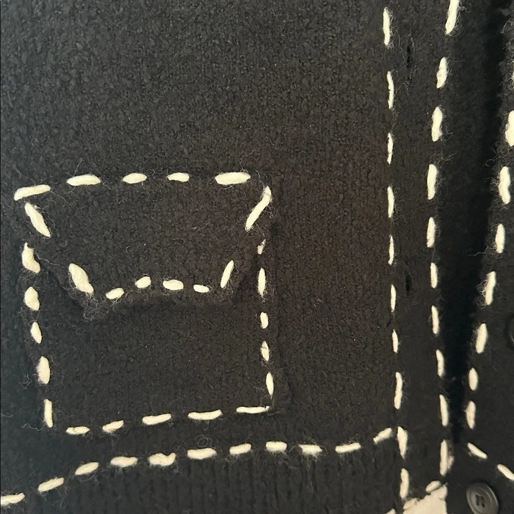 The Open Project Stitch Cardigan - Black